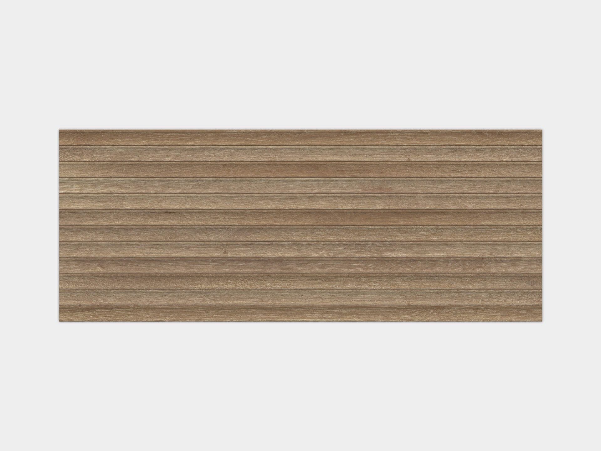 London Nogal Deco Wall Tile (23x59x12.5-mm | matt)