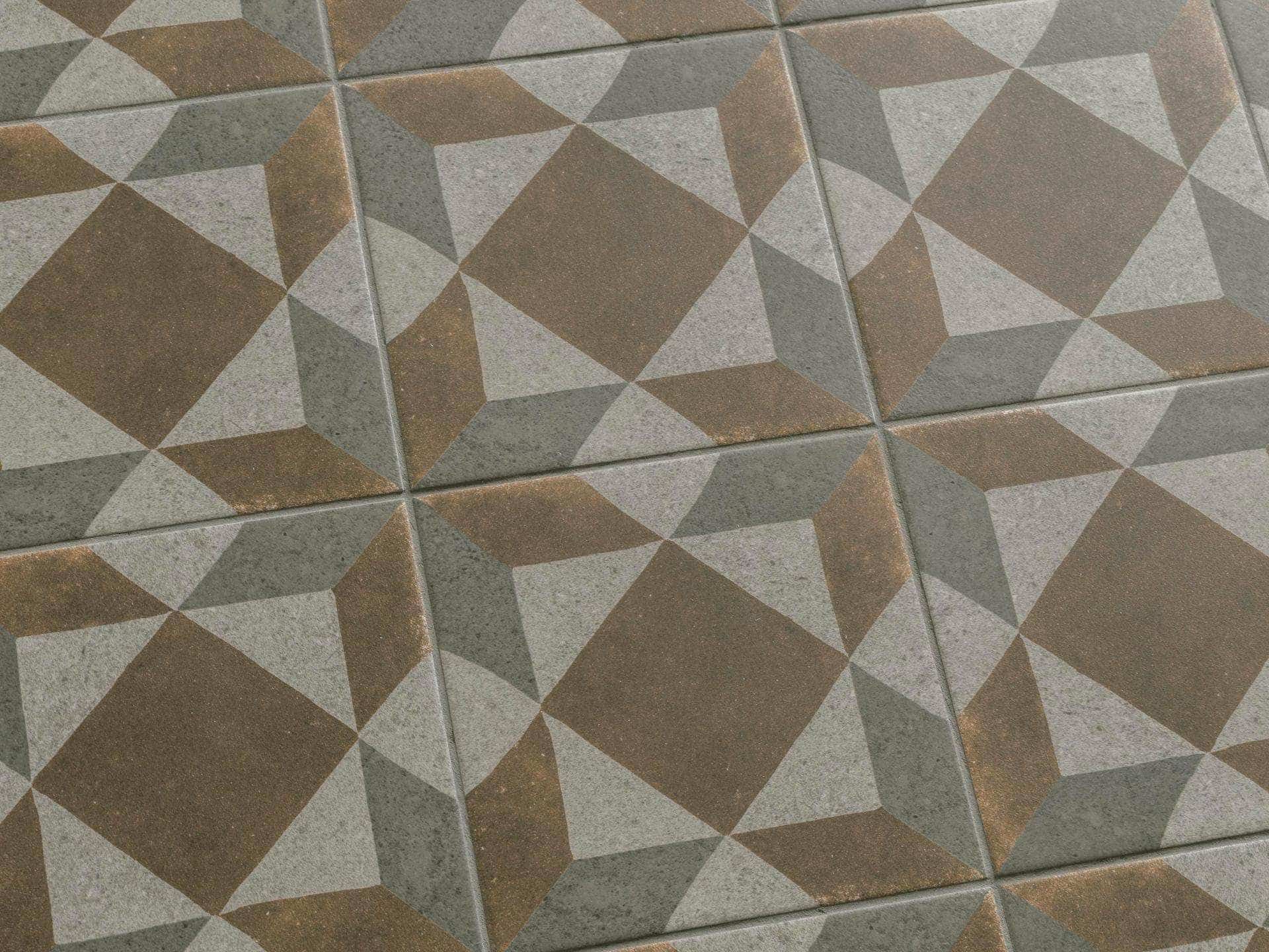 Heritage Brown Madrid Floor Tile (8x8x8.5-mm | matt)