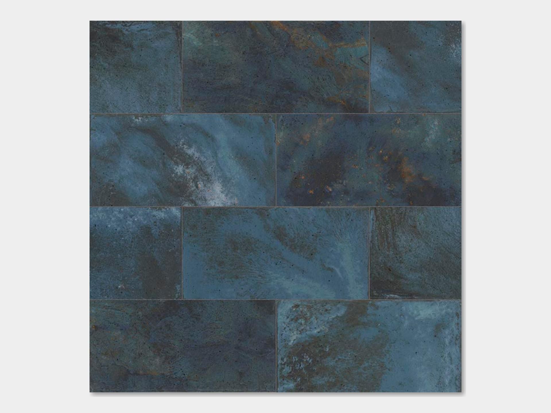 Fiji Blue Wall Tile (4x8x8.5-mm | gloss)