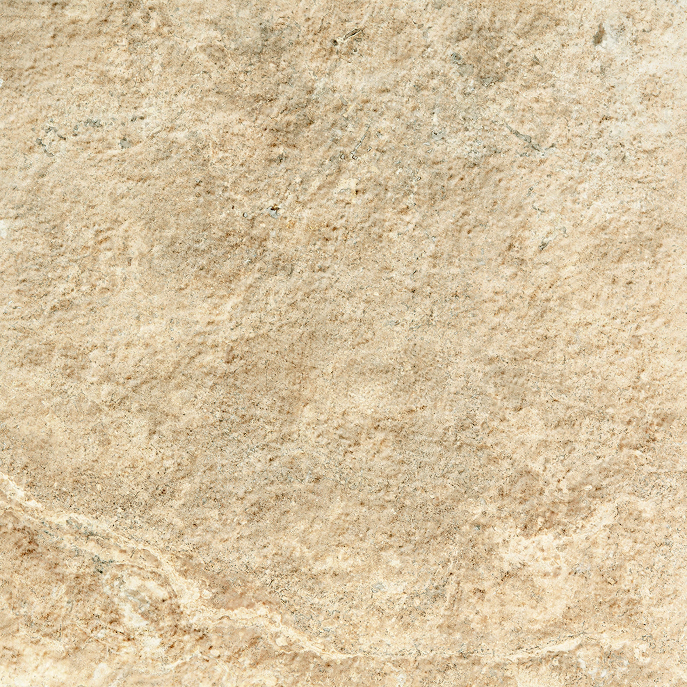 FRONTIER20 Cross Cut Cream porcelain pavers, top-down product view, 24"×25/32" size. Premium porcelain for floors and walls.