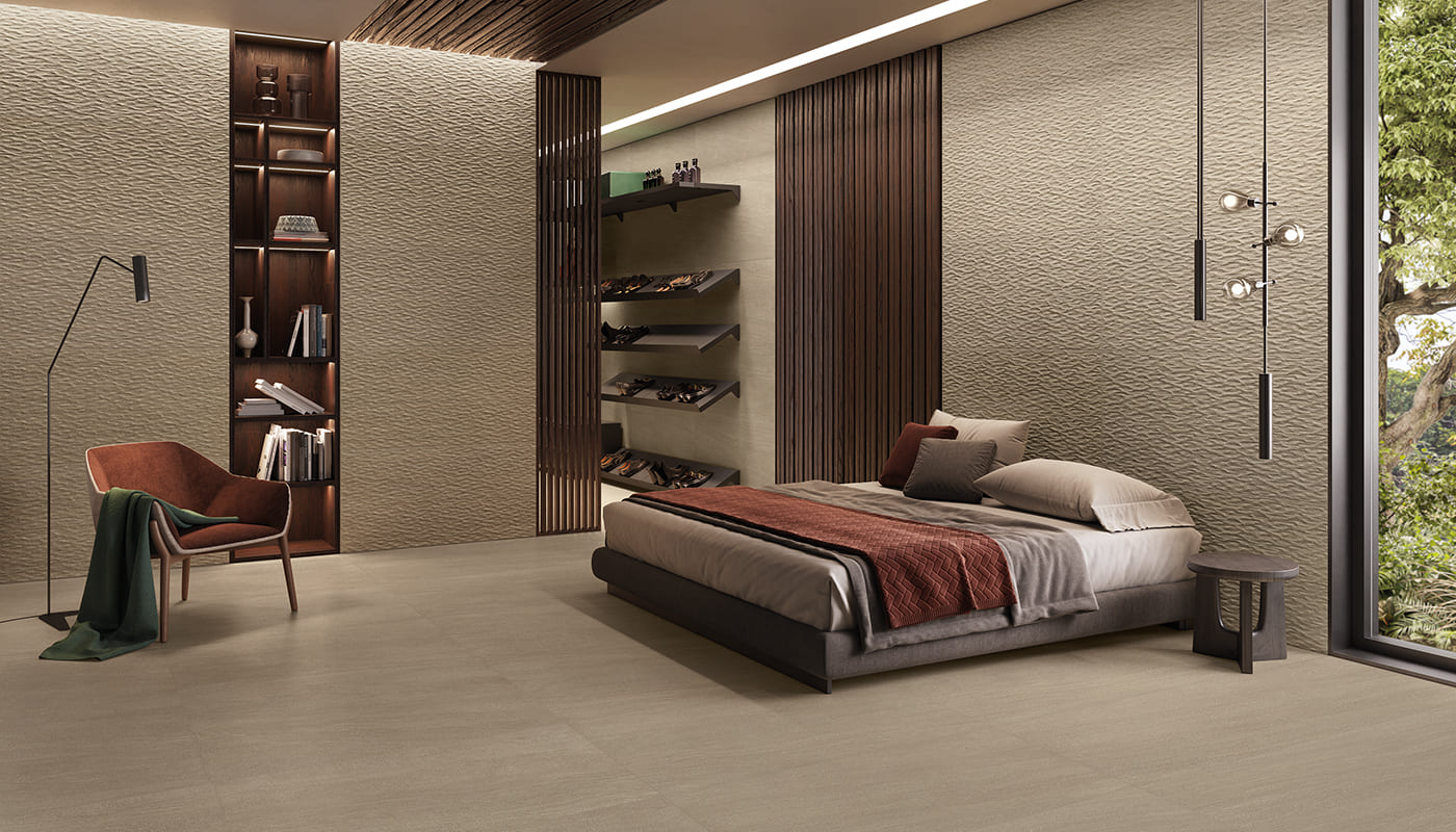 Elegance Pro TAUPE porcelain mosaic tile by Emil, naturale finish, 12"x12" size. Premium Italian porcelain for floors and walls.