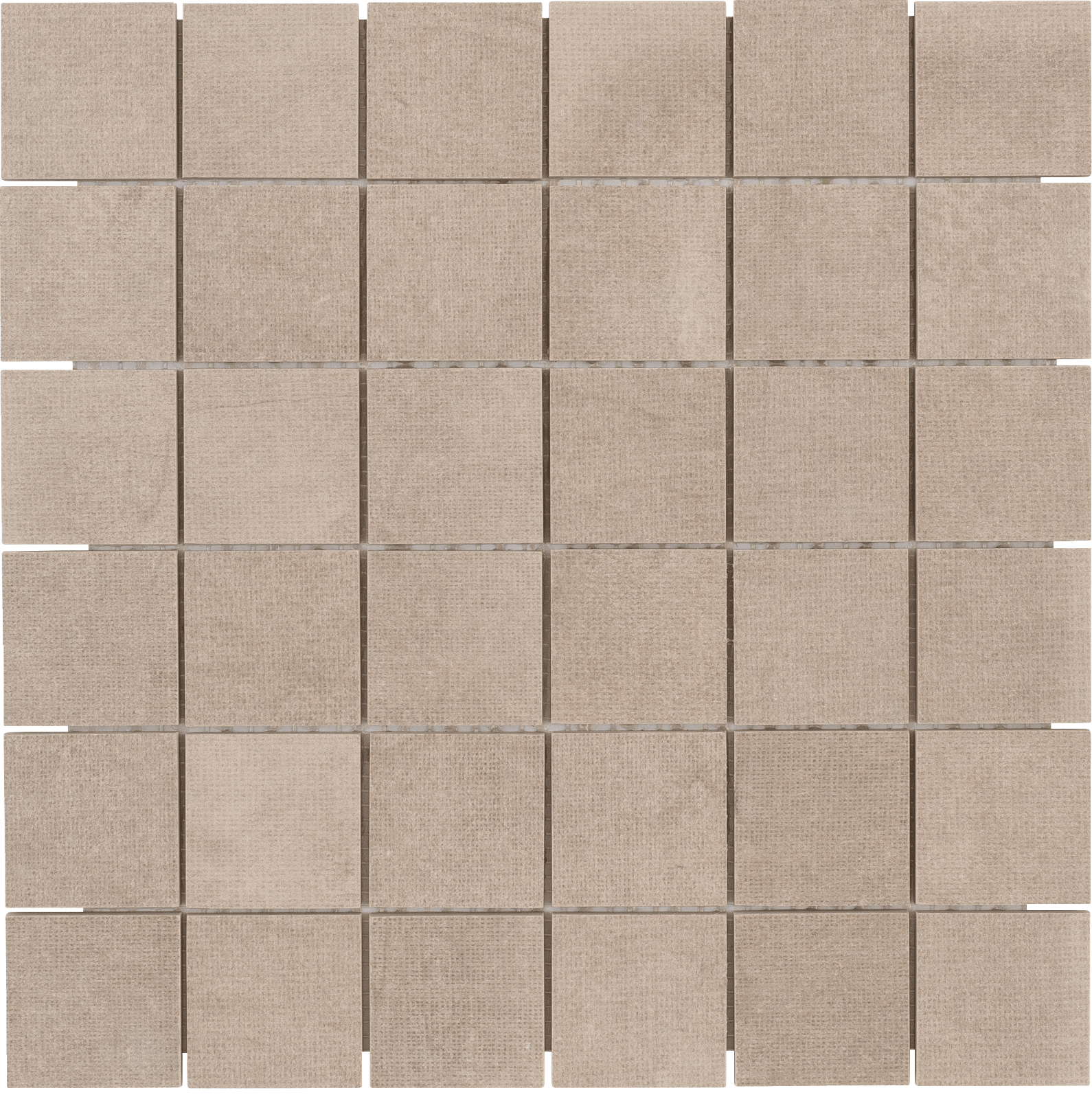 SYMPHONIC SILHOUETTES: Beige Ballad Straight Stack 2X2 Mosaic (12"x12"x8-mm | natural | rectified)