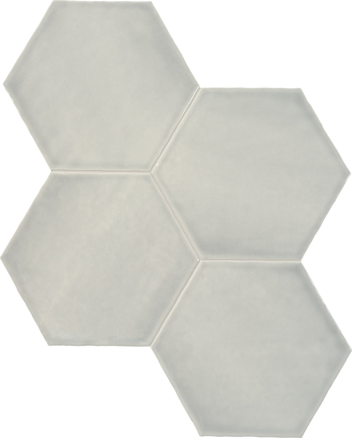 TERAMODA: Bamboo Hexagon Hexagon Ceramic Field Tile (6"Γ6 13/16"Γ11/32" | Glossy | Pressed)