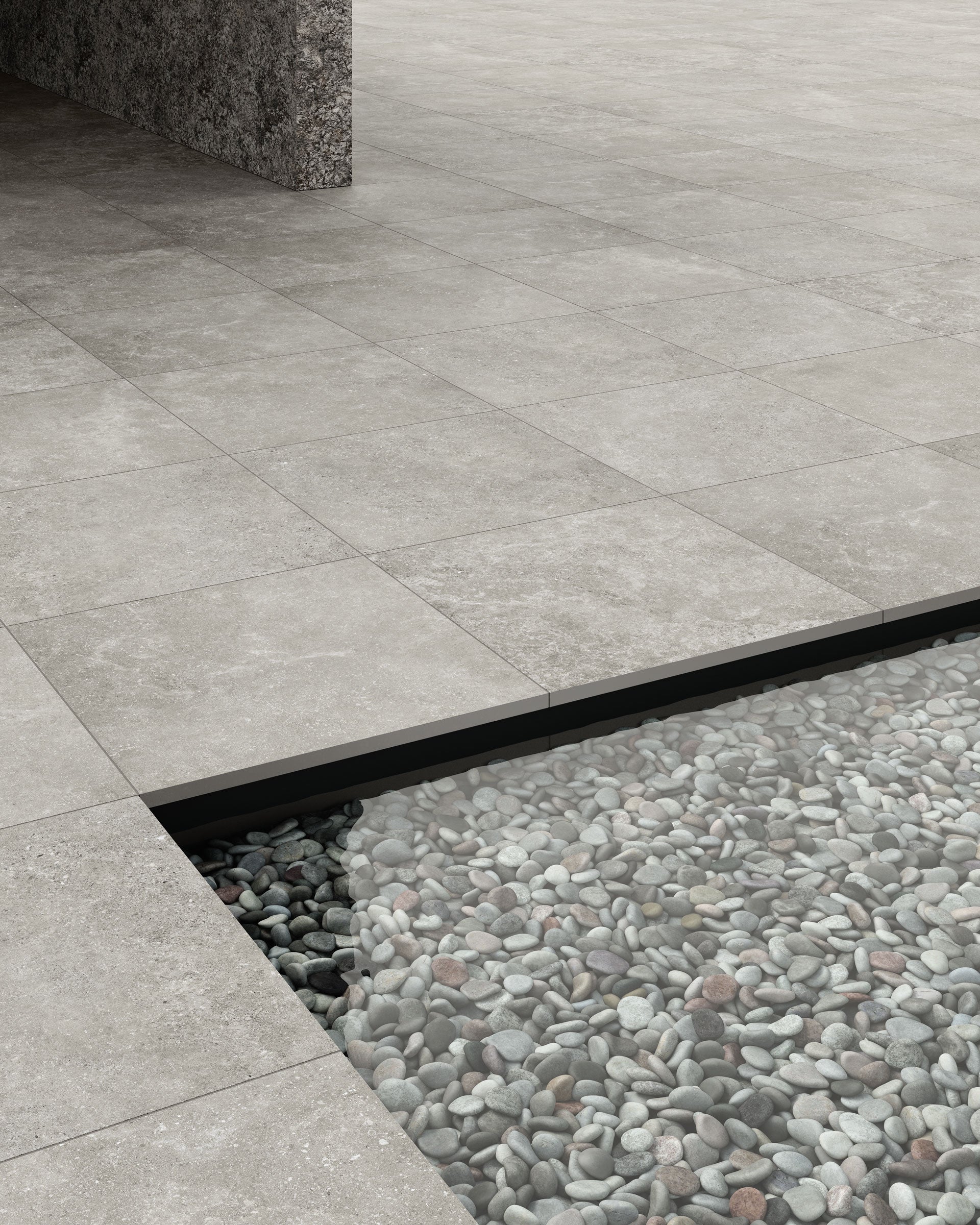 UNTAMED: Wander Cool Paving Tile (24"x24"x20-mm | grip)