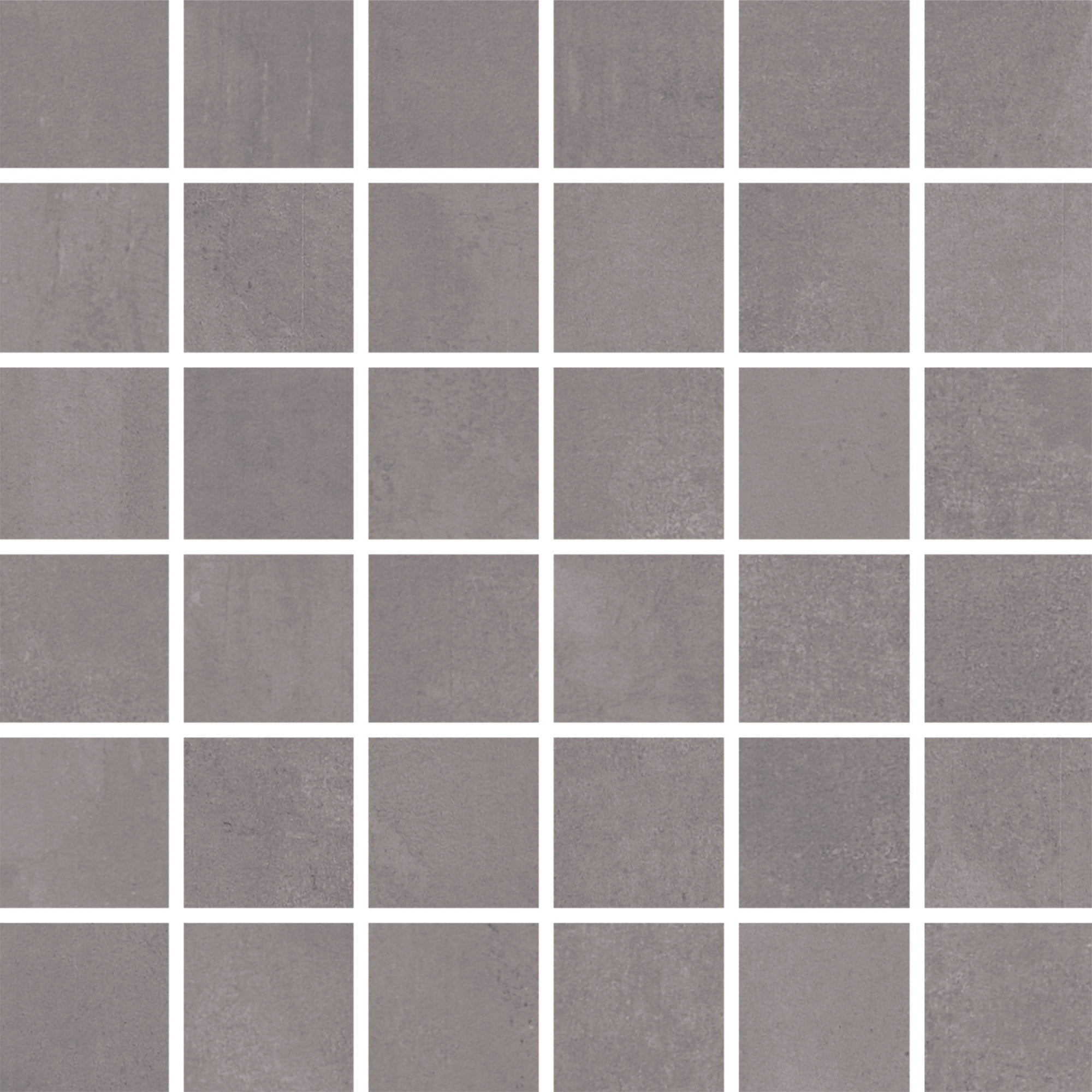 PRISTINE ELEGANCE: Coal Charisma Straight Stack 2X2 Mosaic (12"x12"x8-mm | natural | rectified)