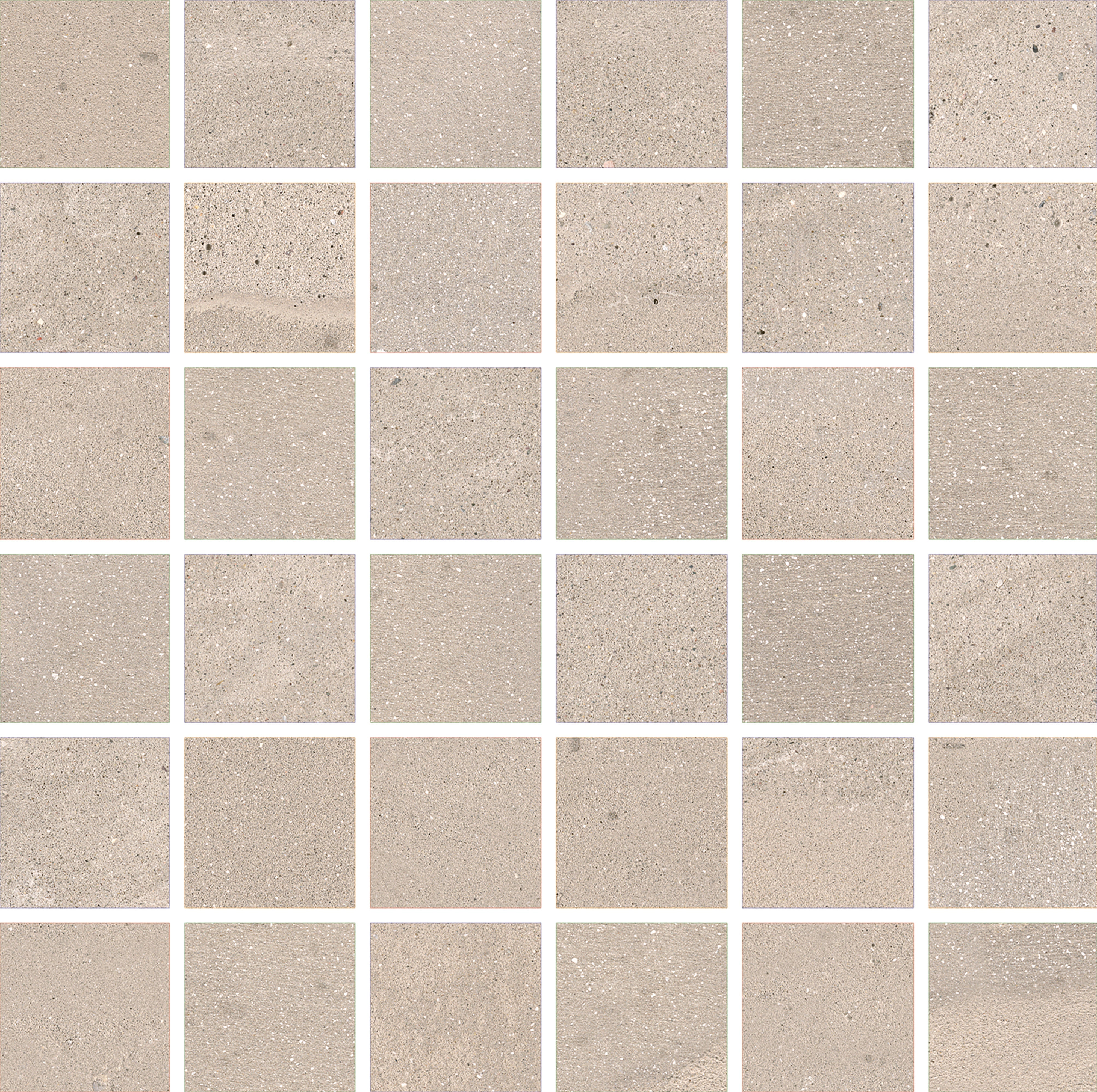 VENETIAN VISTA: Lido Luster Straight Stack 2X2 Mosaic (12"x12"x8-mm | natural | rectified)