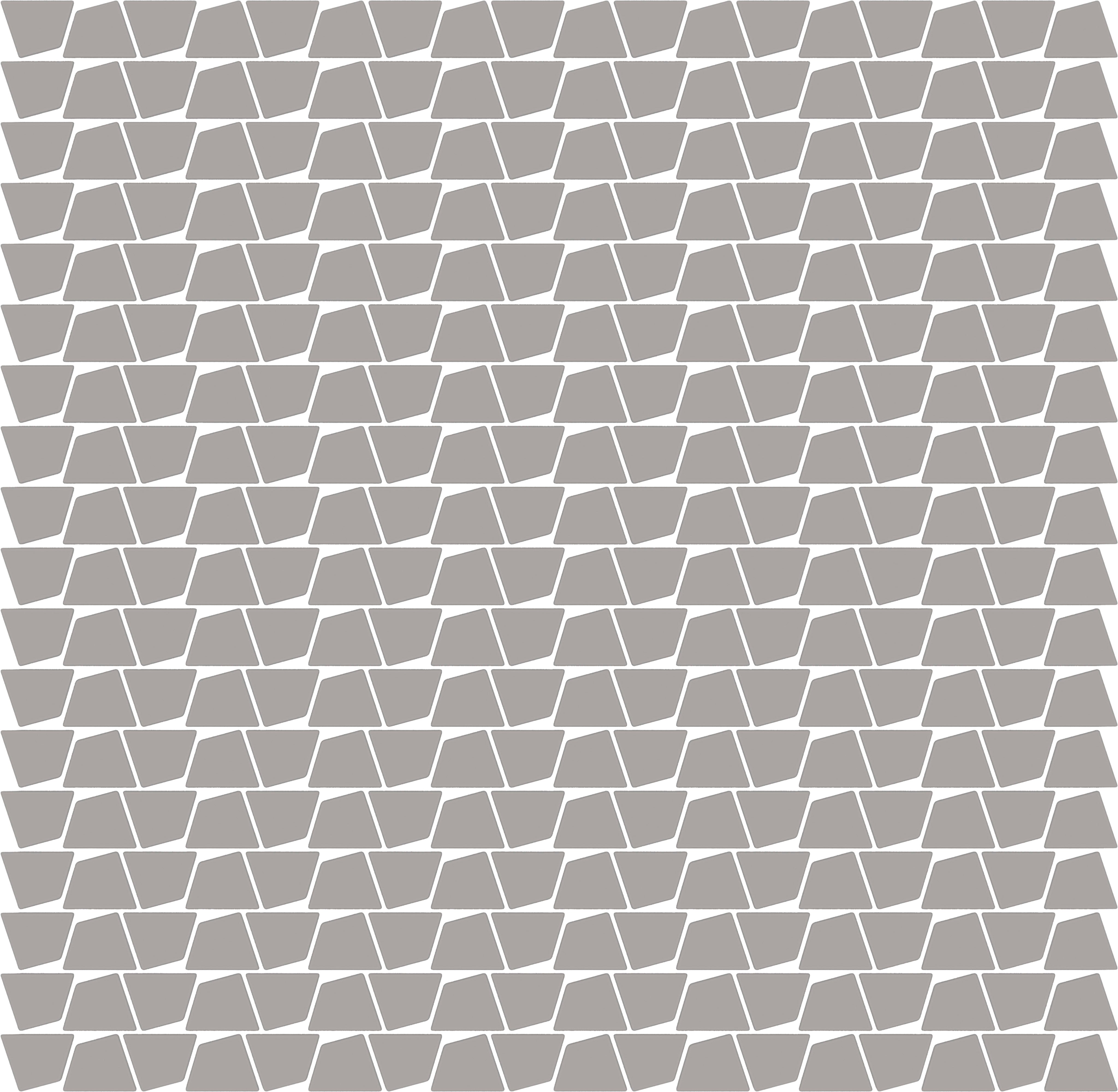 CADENCE GLASS: Steel String Irregular Stack Mosaic (12"x12"x6-mm | matte | pressed)