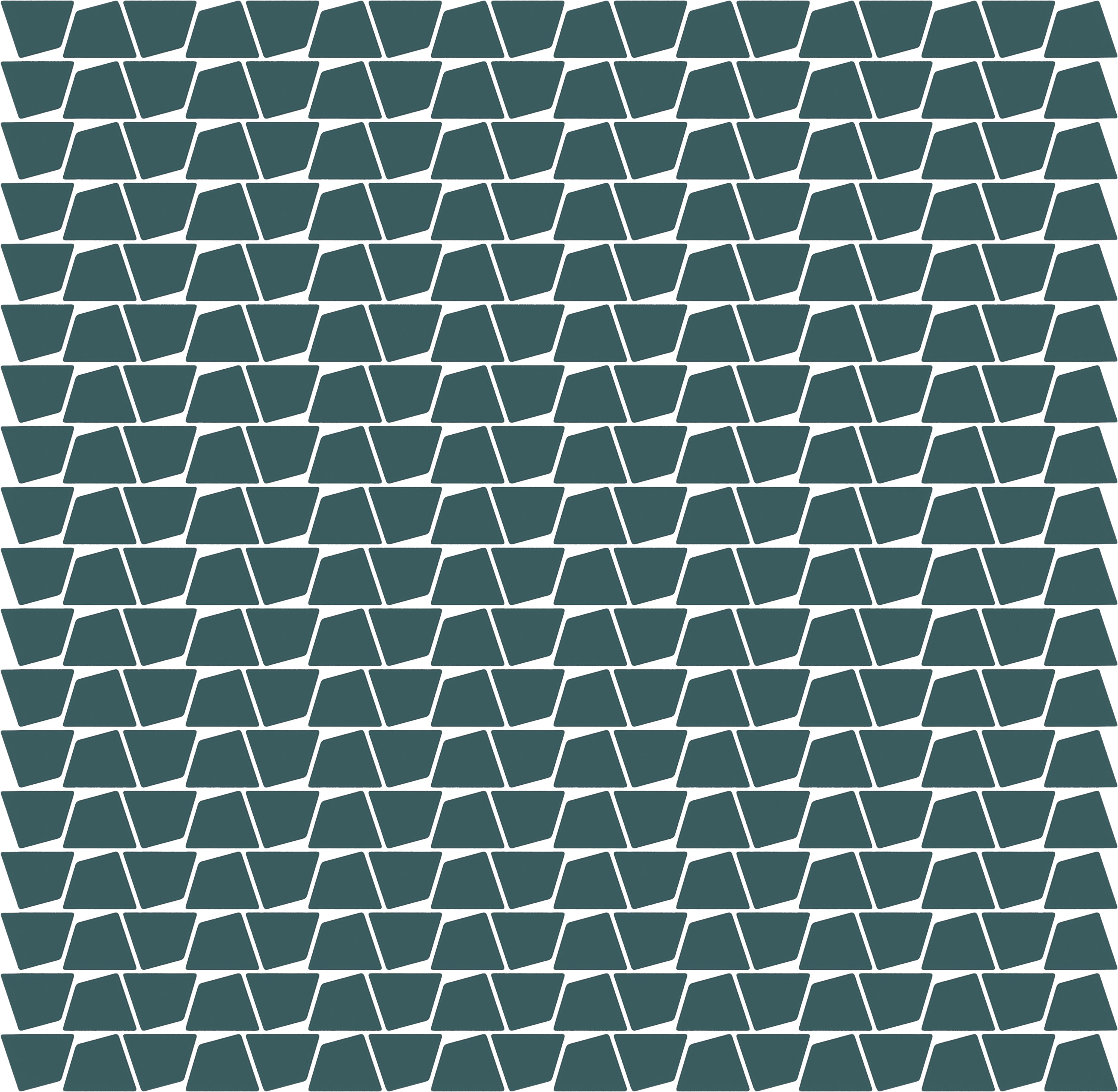 CADENCE GLASS: River Harmony Irregular Stack Mosaic (12"x12"x6-mm | matte | pressed)