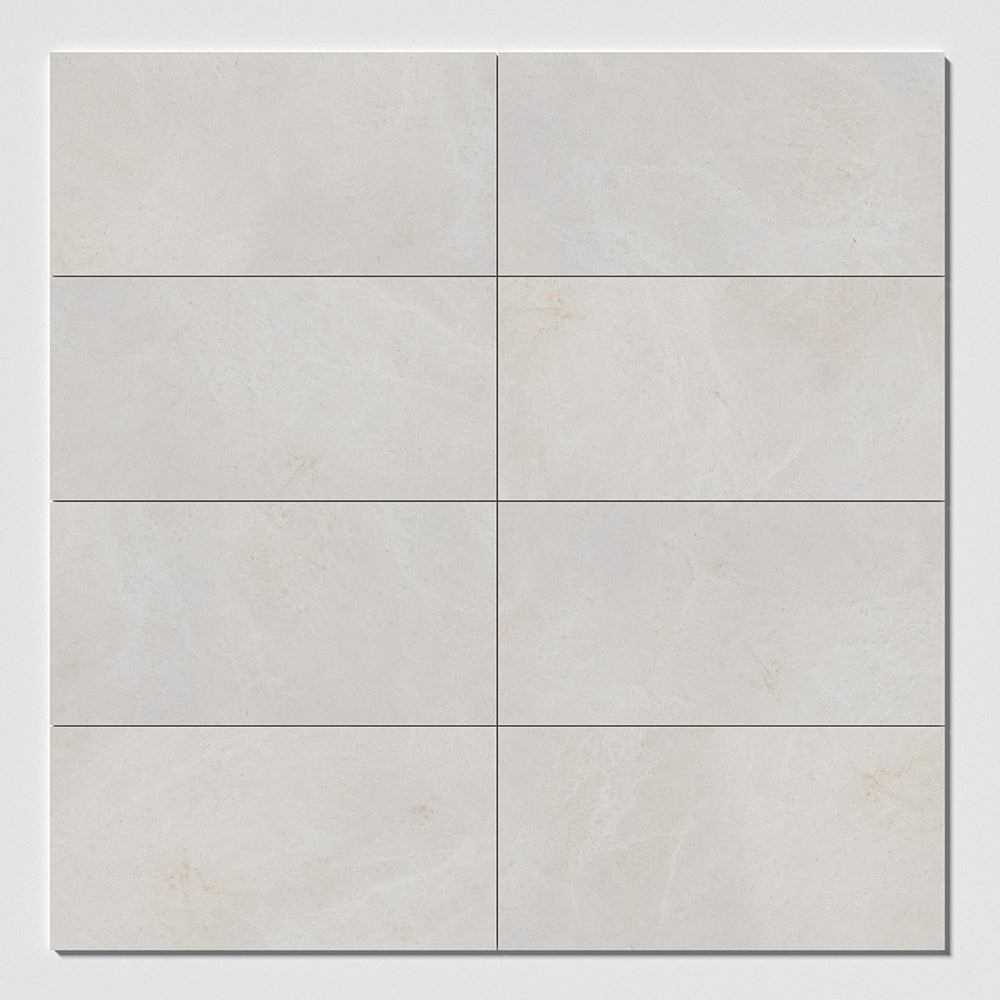 Vanilla Marble Vanilla marble field tile, top-down product view, 12"Γ24"Γ1/2" size. Premium marble for floors and walls.