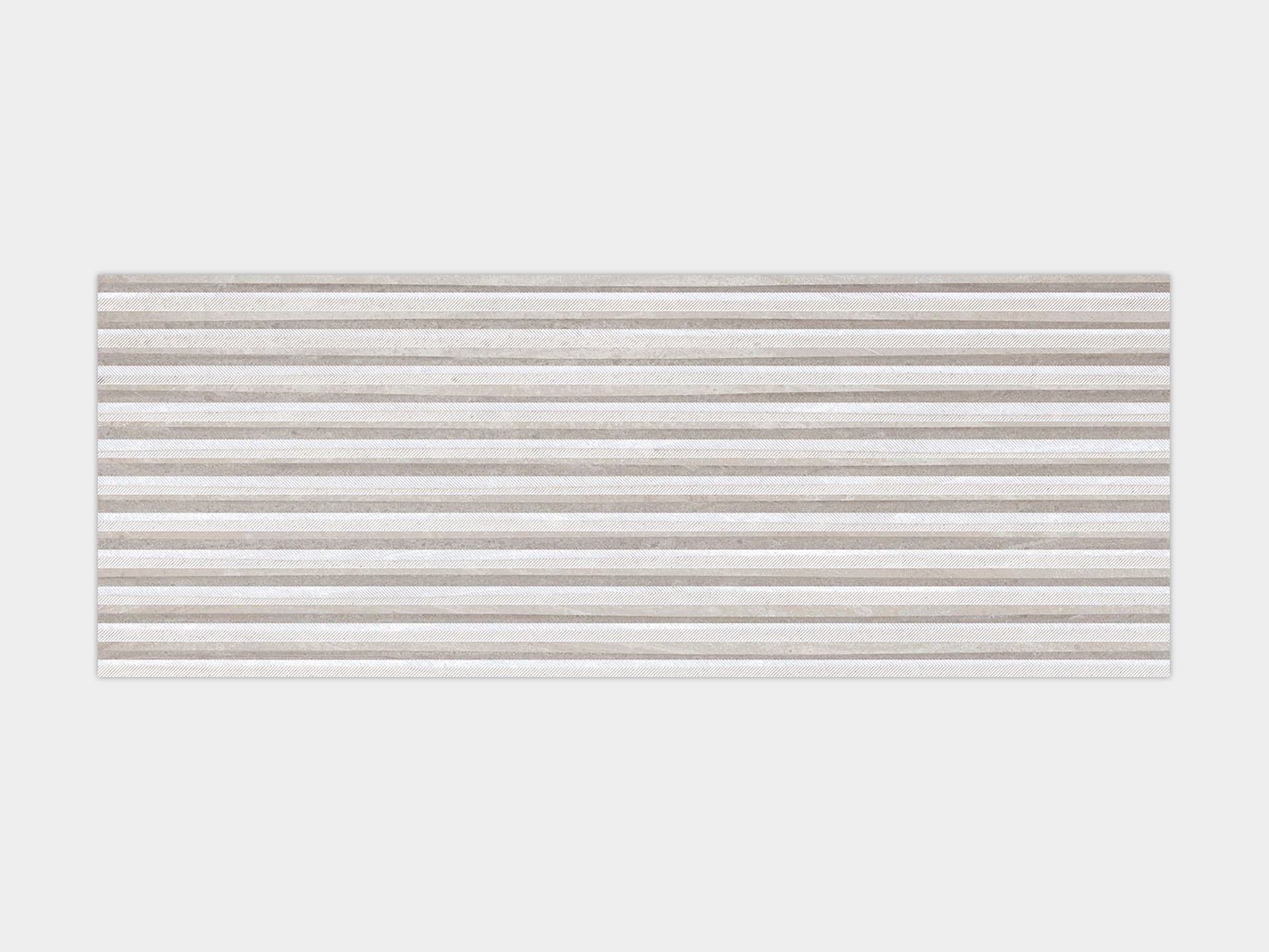 Spiga Gray Butan Wall Tile (18x47x11-mm | matt)