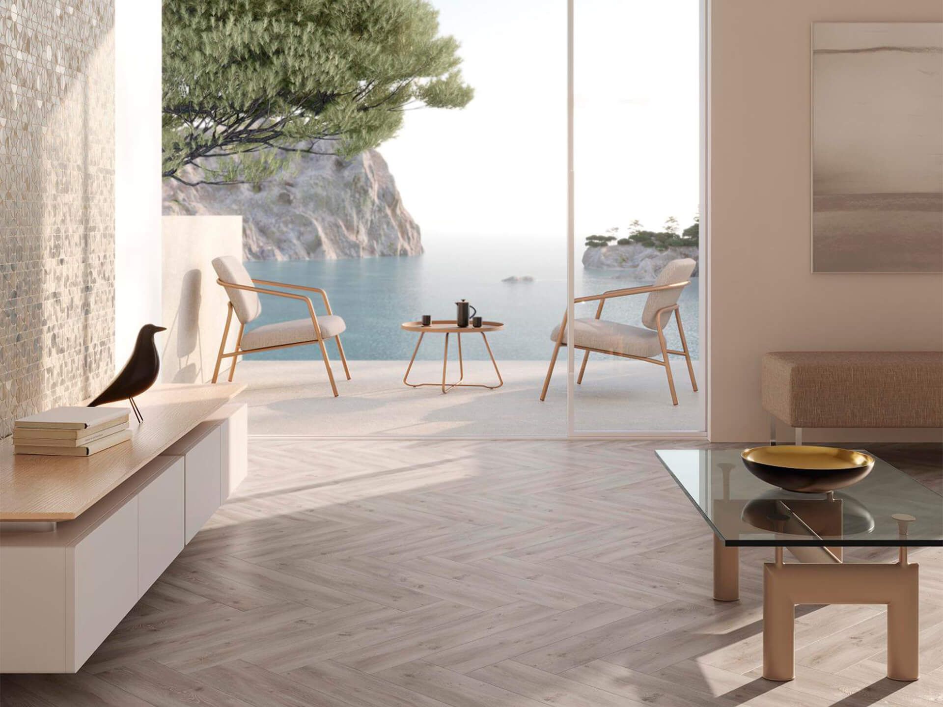 Sphere Gold Mosaic (13x12x2-mm | gloss)