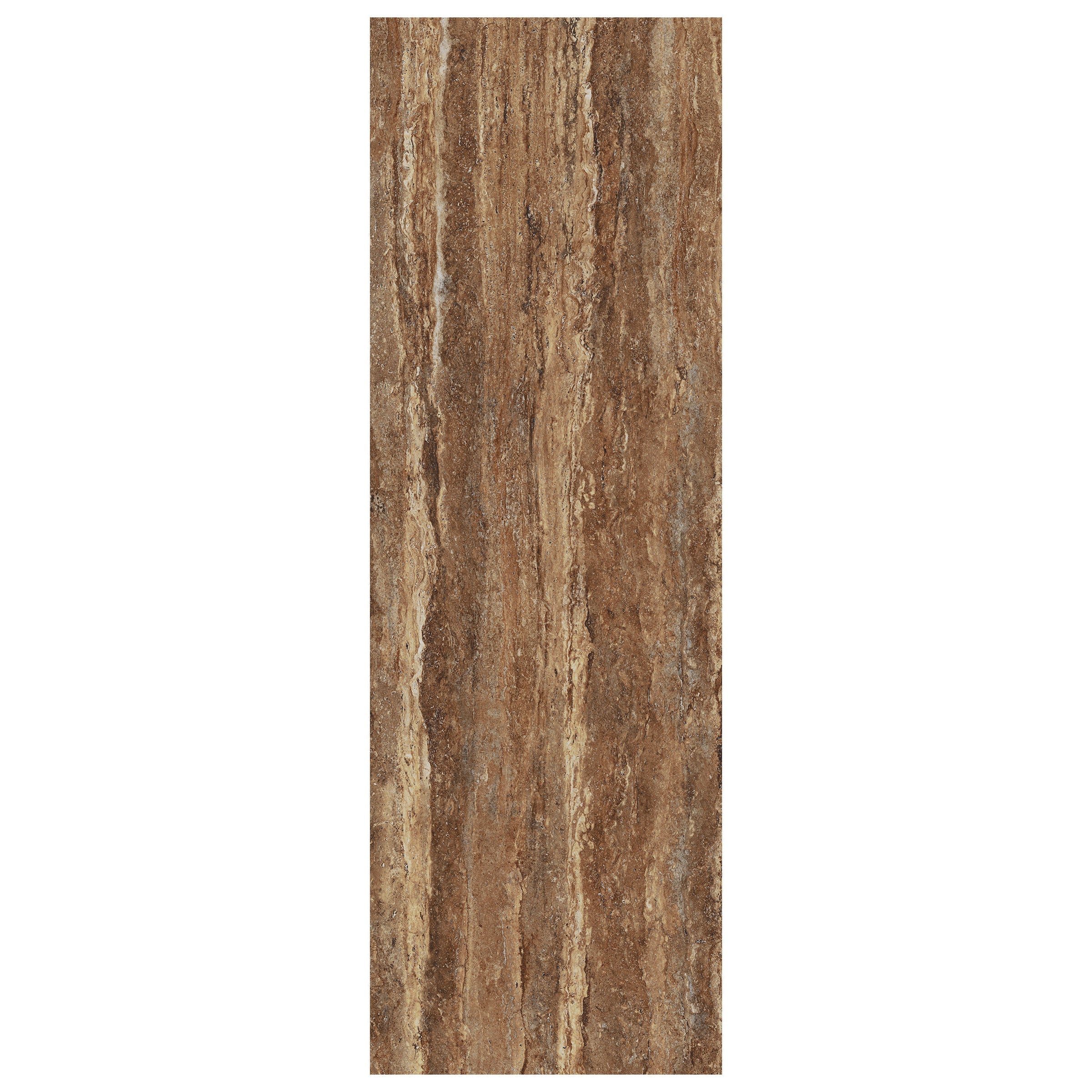 TRAVERTINE: Bold L-Shaped Top Prefab Slab (5"x96"x12mm | matte)