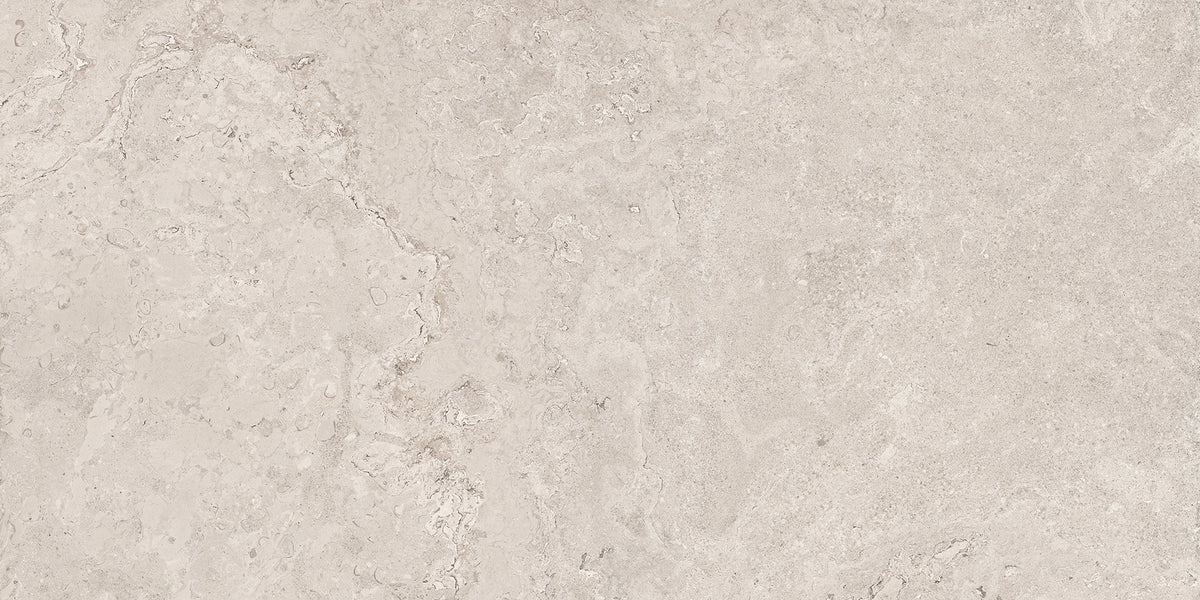 Unique Bourgogne Gris porcelain field tile by Emil, tecnica finish, 23 5/8"x47 1/4"x9-mm size. Premium Italian porcelain for floors and walls.
