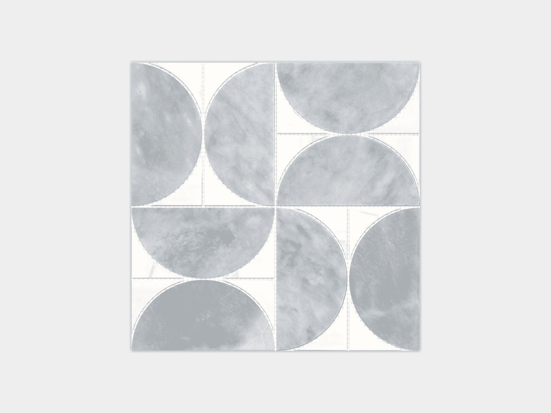 Figure Light Spiral Mosaic (12x12x10-mm | matt)