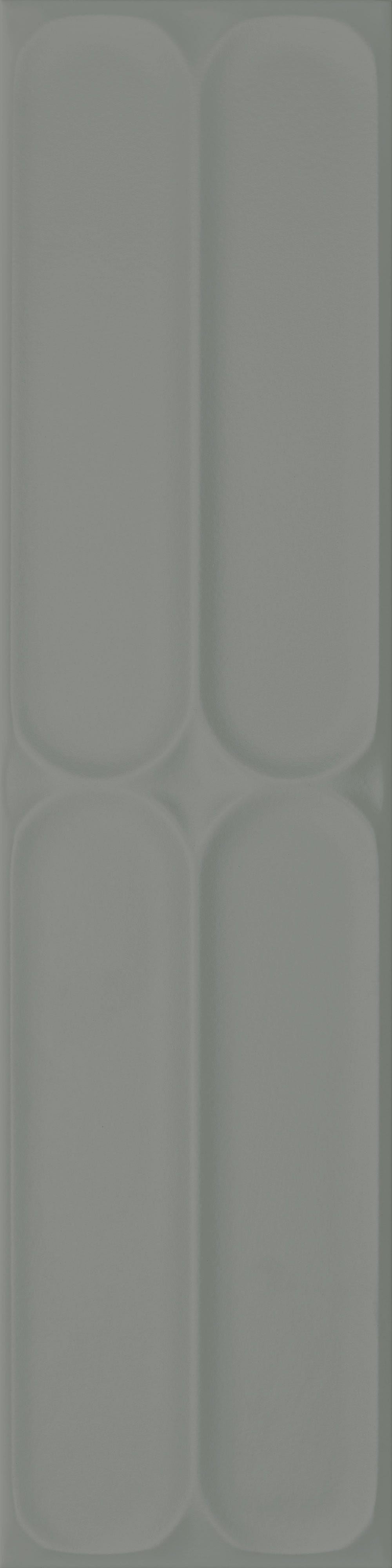 VANGUARD VISTA: Verdant Breeze Terminal Field Tile (4"x16"x7-mm | matte | pressed)