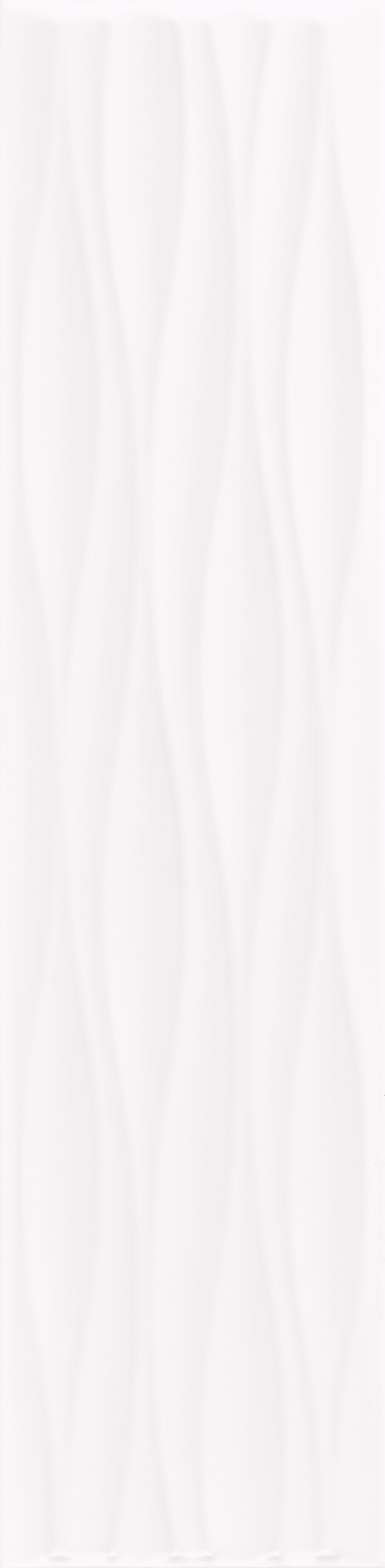 VANGUARD VISTA: Polar Panorama Flow Field Tile (4"x16"x7-mm | matte | pressed)