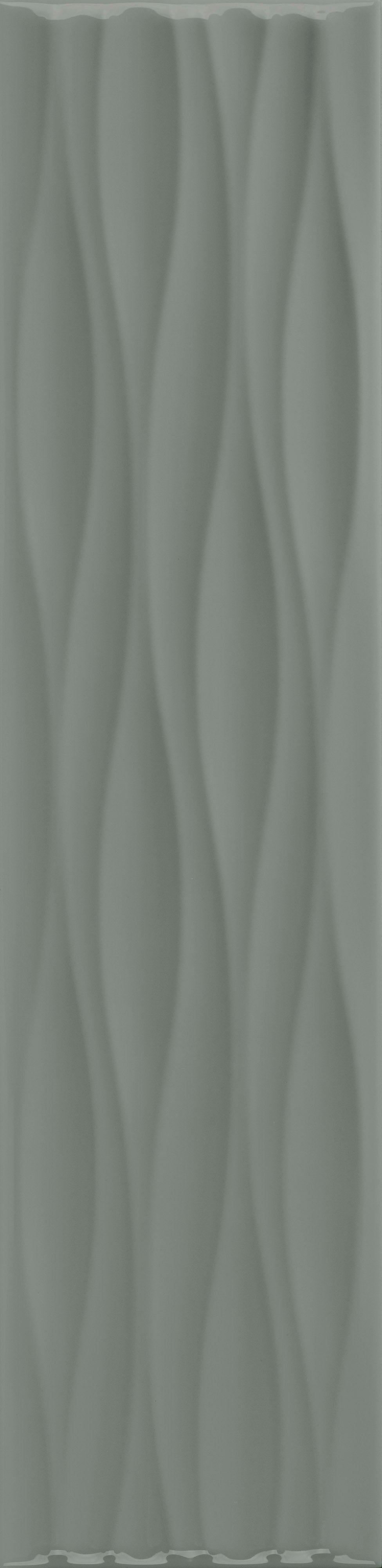 VANGUARD VISTA: Verdant Breeze Flow Field Tile (4"x16"x7-mm | glossy | pressed)