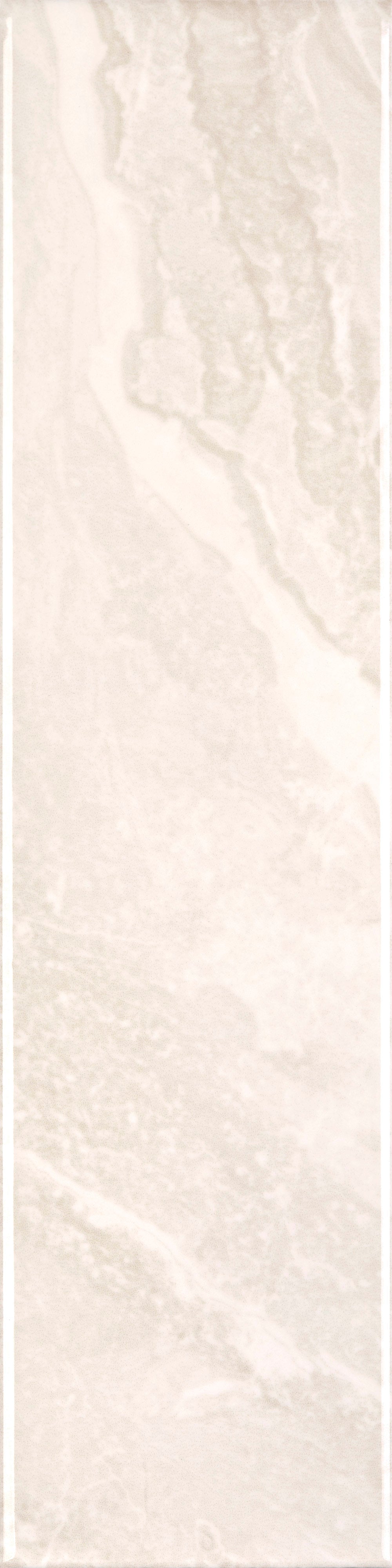 TEMPEST ELEGANCE: Blizzard Bliss Field Tile (4"x16"x7-mm | glossy | pressed)