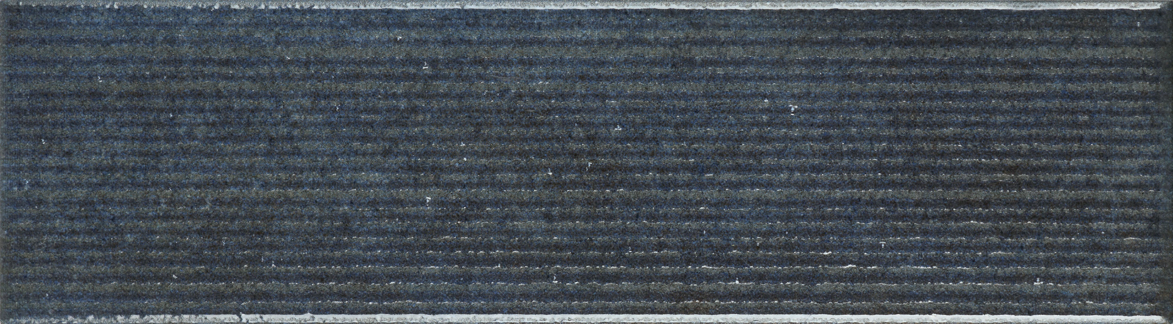 SCULPTED HARMONY: Sapphire Harmony Textured Field Tile (2 1/2"x9"x9.5-mm | glossy | pressed)