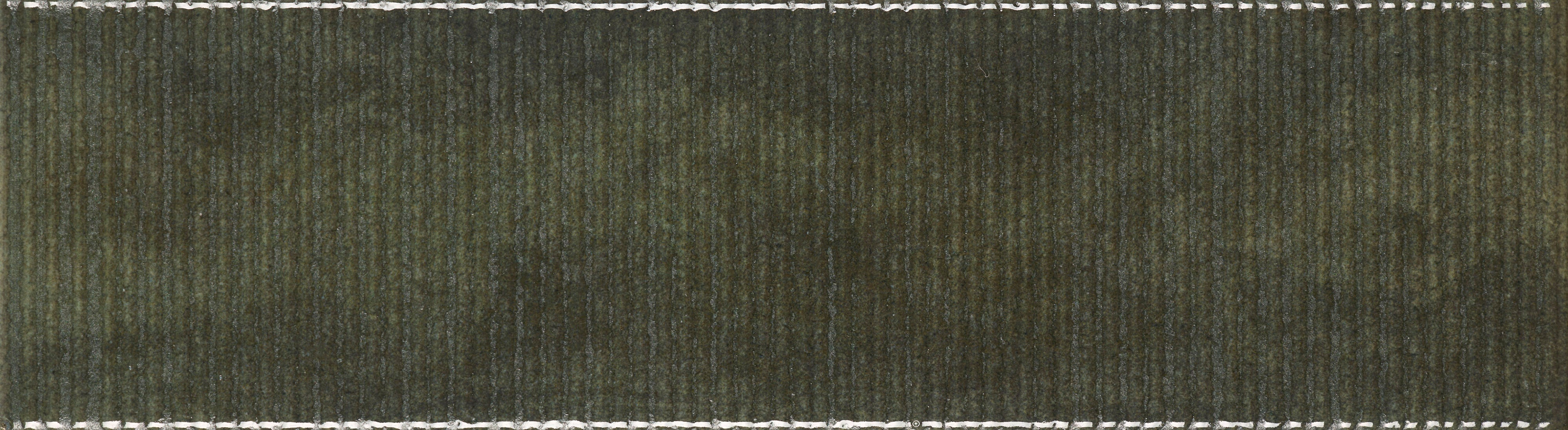 SCULPTED HARMONY: Olive Harmony Textured Field Tile (2 1/2"x9"x9.5-mm | glossy | pressed)