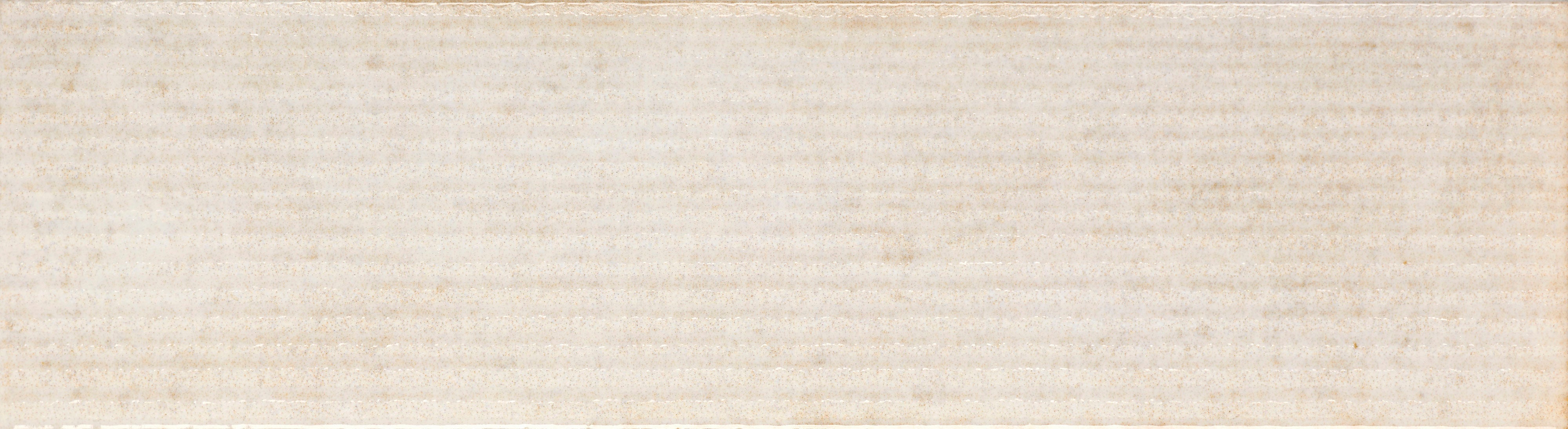 SCULPTED HARMONY: Ivory Harmony Textured Field Tile (2 1/2"x9"x9.5-mm | glossy | pressed)