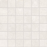 BE-SQUARE: Ivory Mosaico 1x1 Porcelain Mosaic (11 13/16"x11 13/16"x6.5-mm | naturale | rectified)