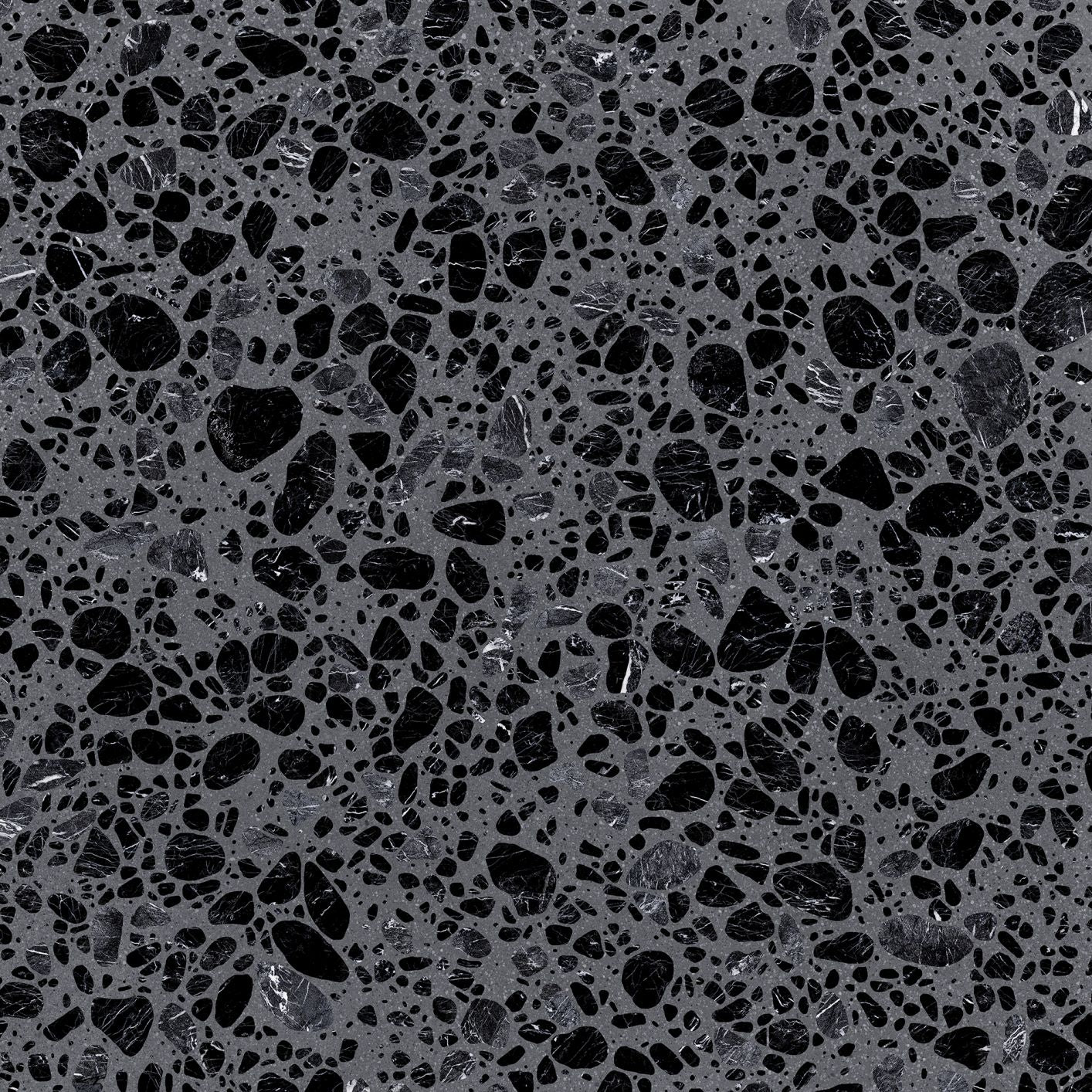 Medley Dark Grey porcelain field tile by Emil, naturale finish, 23 5/8"x23 5/8"x9.5-mm size. Premium Italian porcelain for floors and walls.