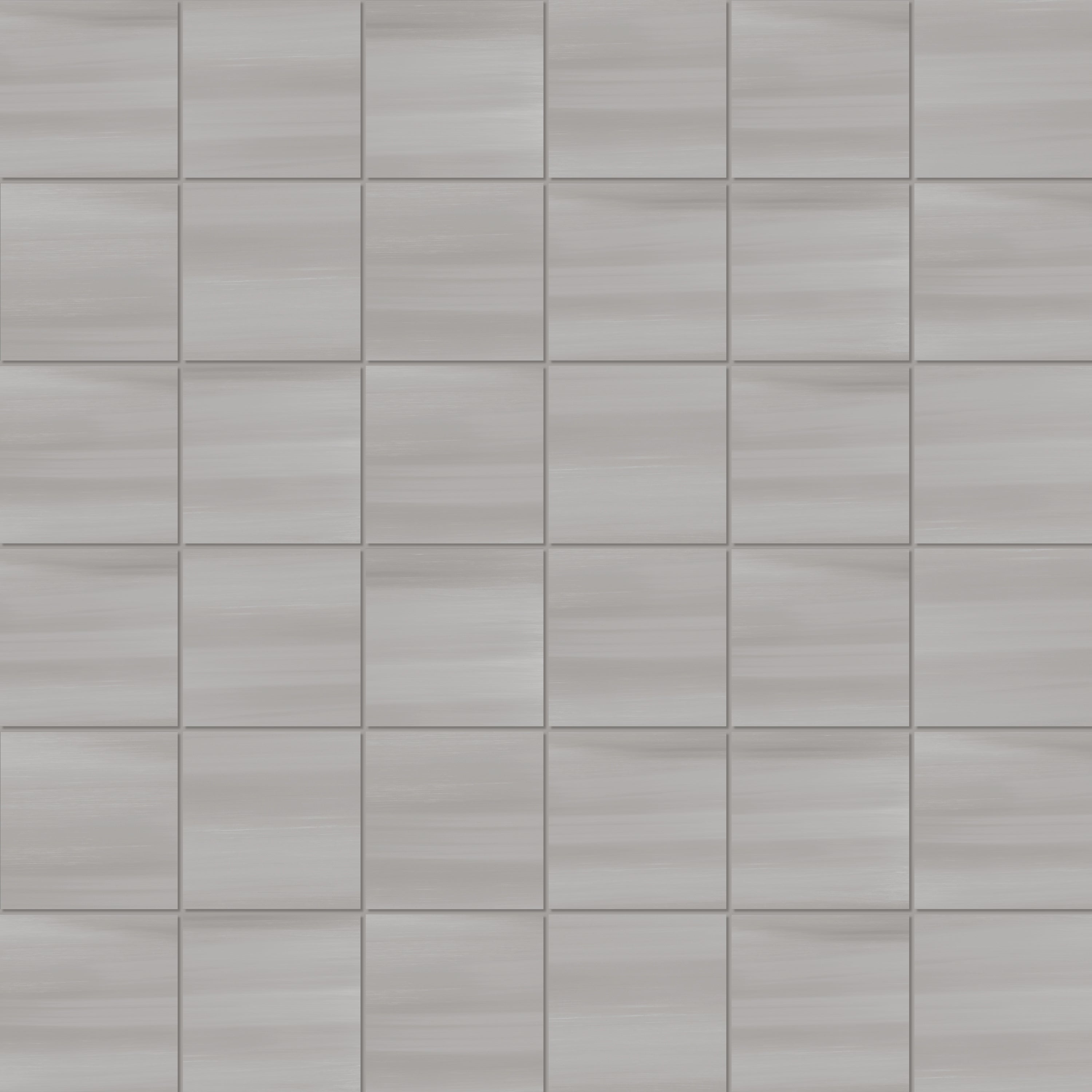 MIAMI Titanium porcelain mosaic, top-down product view, 12"×12"×5/16" size. Premium porcelain for floors and walls.