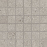 PORTLAND STONE: Cross Cut Lead Mosaic (8"x12" | naturale | rectified)