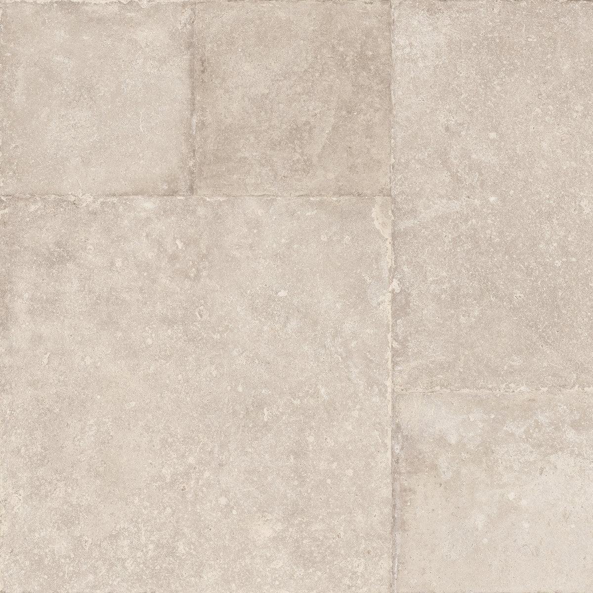 Ever-Stone Sand porcelain field tile by Emil, naturale finish, 39 3/8"x39 3/8"x9-mm size. Premium Italian porcelain for floors and walls.