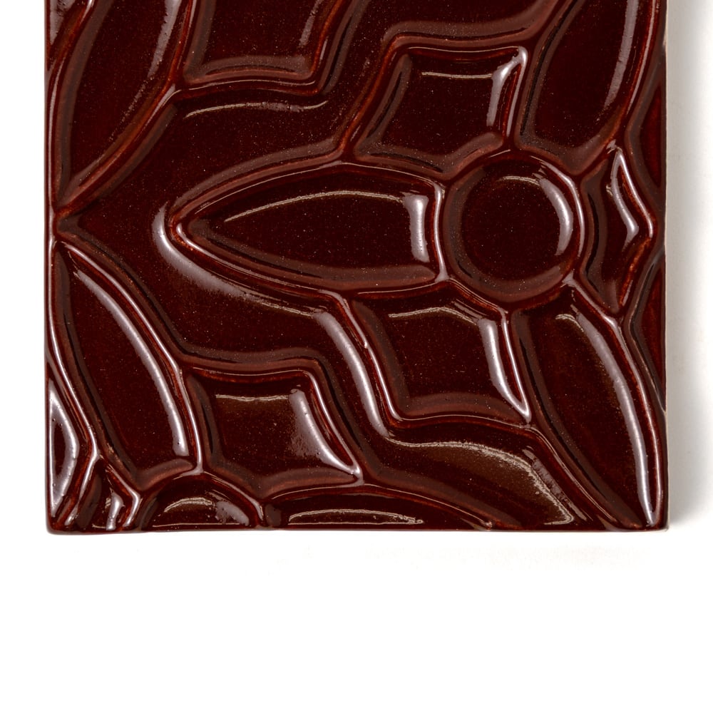 Vino Barcelona Ceramic Deco Tile (4"×8"×3/8" | glossy | straight cut)