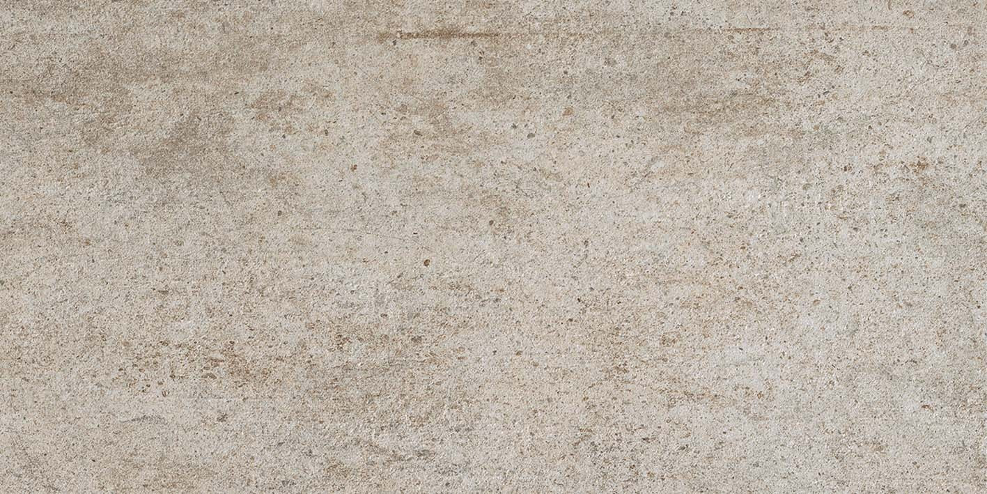 A matte brown porcelain tile with urban concrete texture, subtle cracks, and refined grayscale shading for rugged modern elegance.