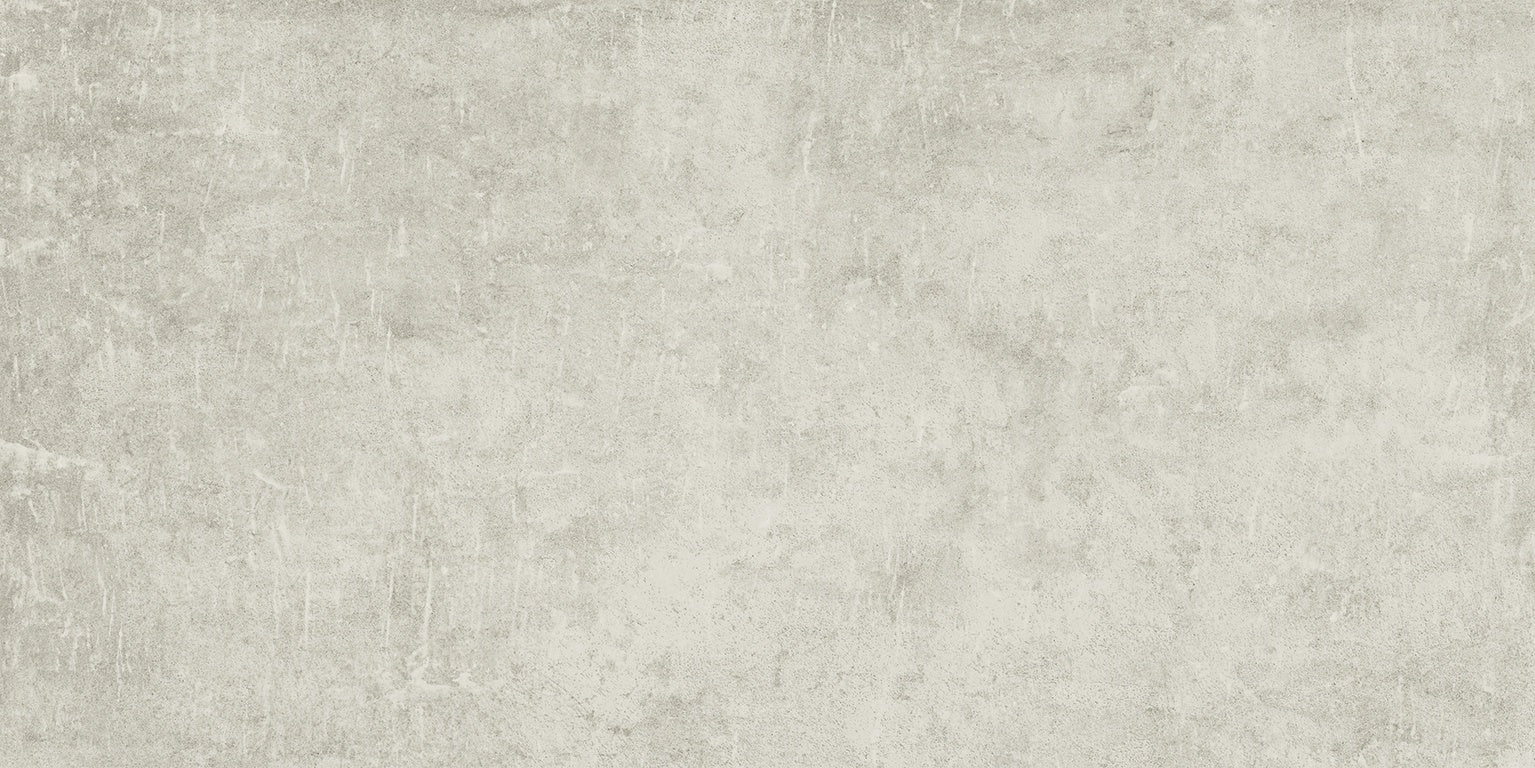 A serene, handcrafted concrete-look porcelain tile in soft linen with delicate reliefs and subtle urban texture for refined interiors.