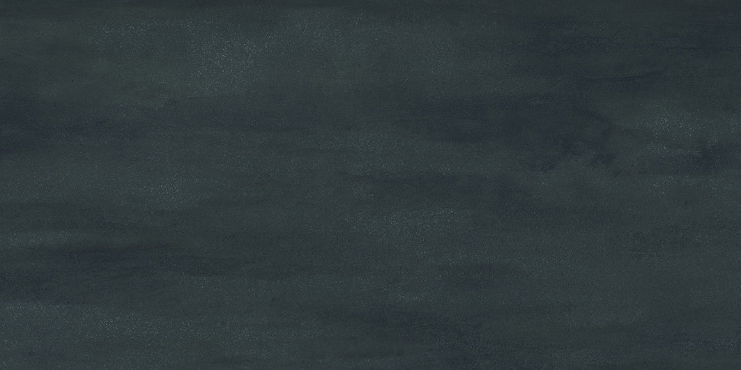 Matte blue porcelain tile with urban concrete texture, exuding sophisticated elegance and bold metallic luminosity.