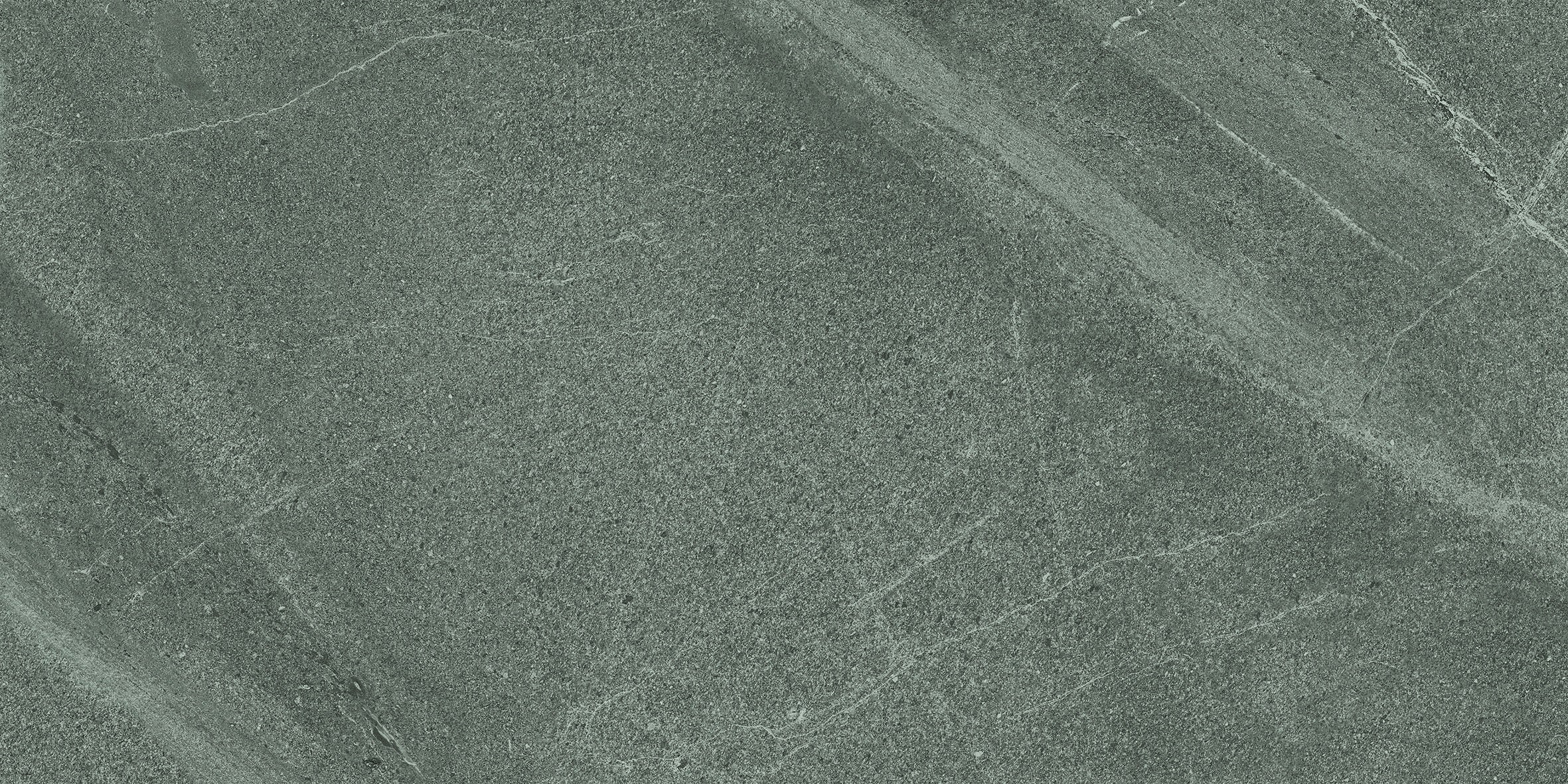 Matte gray porcelain tile with refined limestone texture and subtle quartz grains, exuding organic modern elegance.