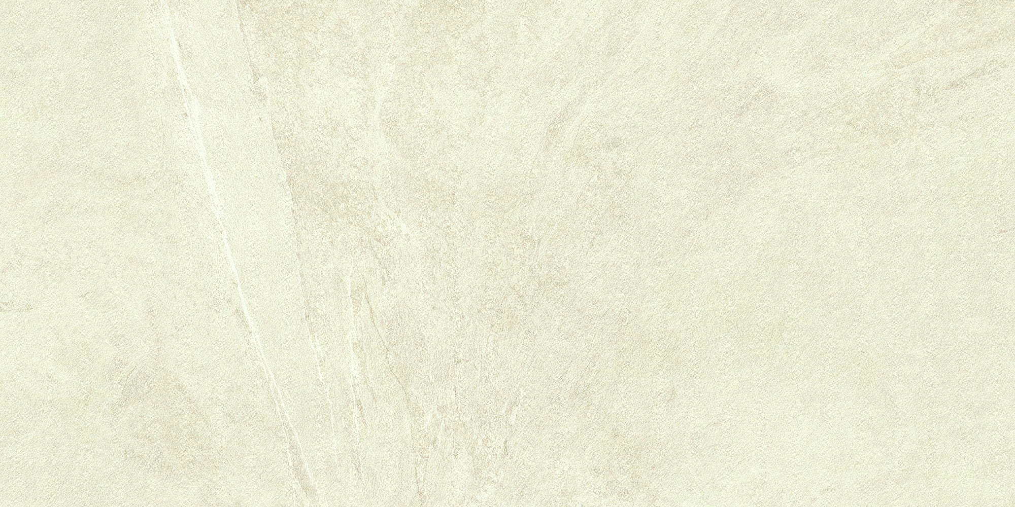 Matte white porcelain tile with refined slate-inspired texture, offering subtle strength and serene elegance for modern interiors.