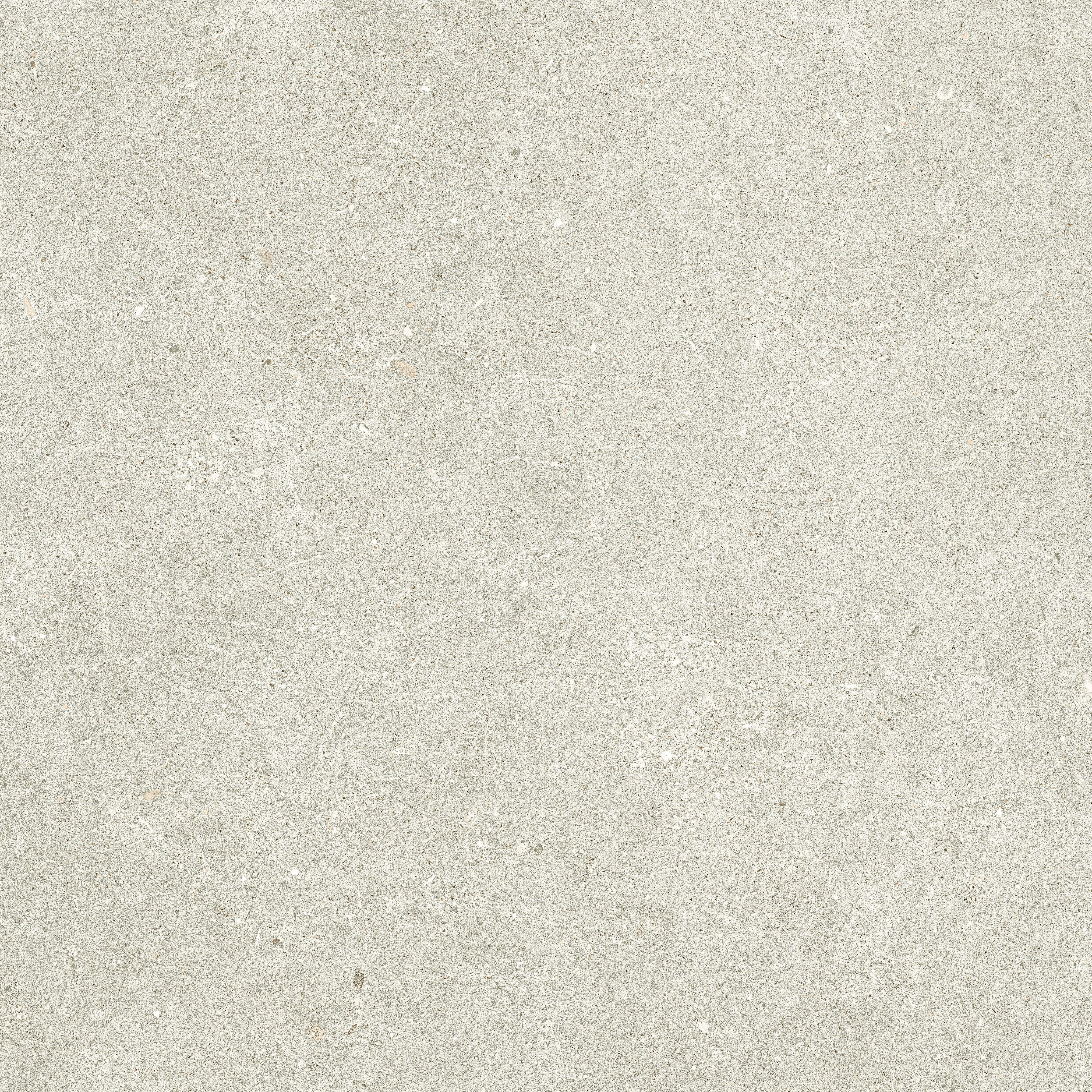 A square matte white porcelain paving tile with subtle sedimentary texture and refined slip-resistant surface for elegant outdoor spaces.