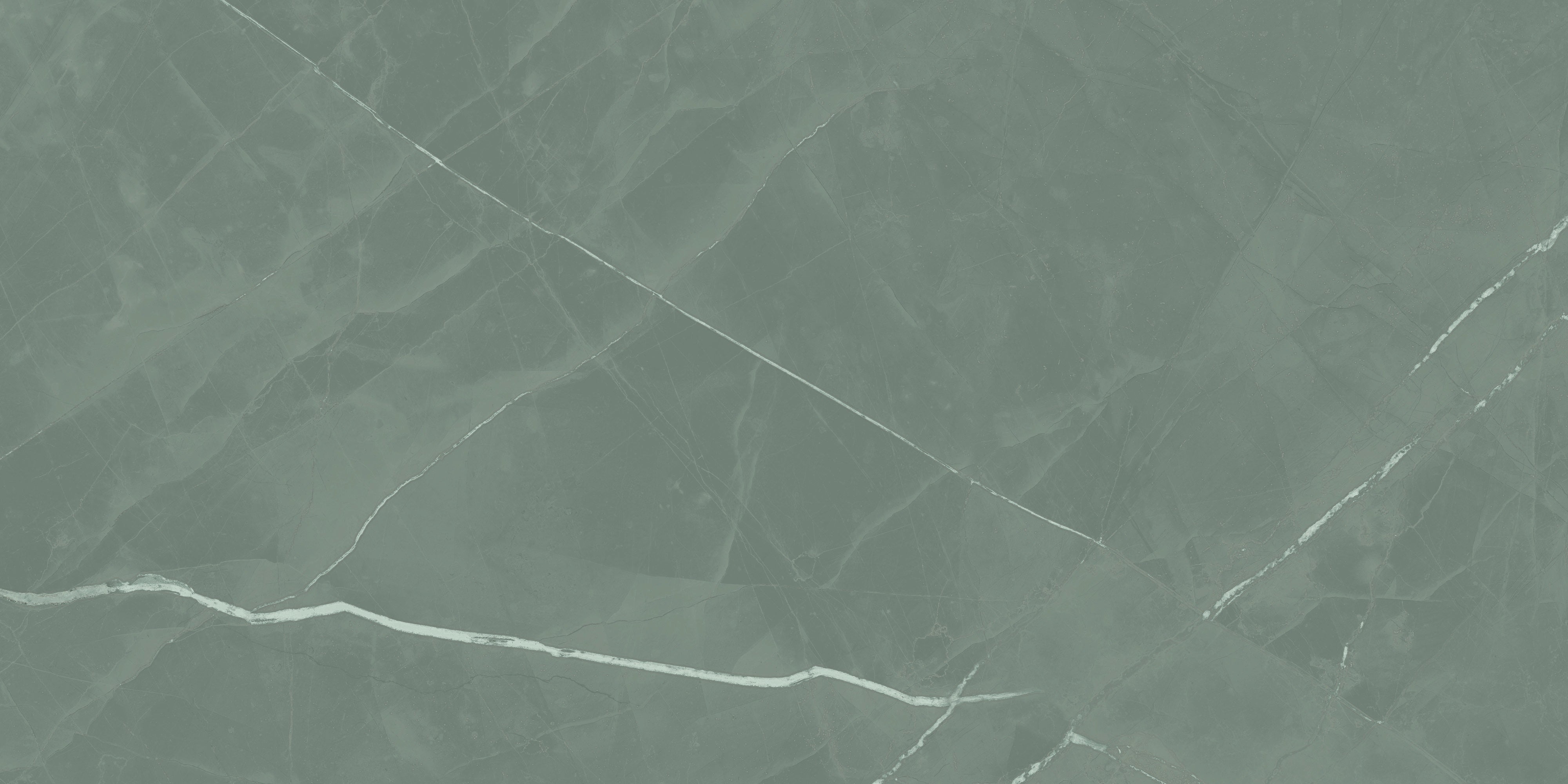 Luxurious matte gray porcelain tile with refined Calacatta marble veining, embodying timeless elegance and modern sophistication.