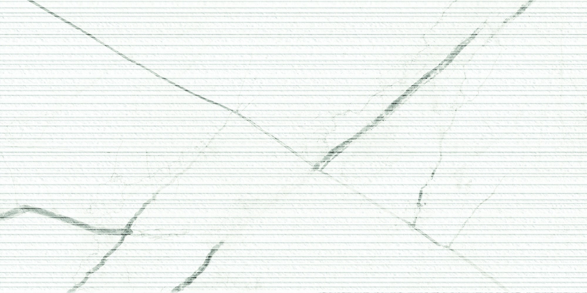 Luxurious matte porcelain tile with refined Calacatta marble veining and subtle 3D texture for timeless elegance.