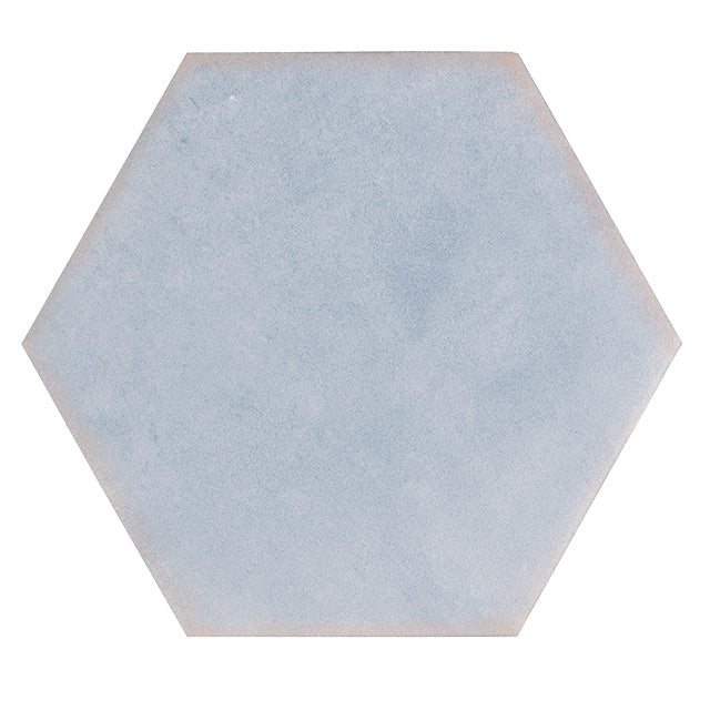 FLOOR: Brisa Hexagon Porcelain Field Tile (5.5"x6.3" | semi-matte)