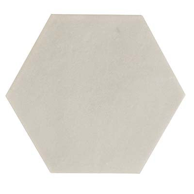 FLOOR: Monzon Hexagon Porcelain Field Tile (5.5"x6.3" | semi-matte)