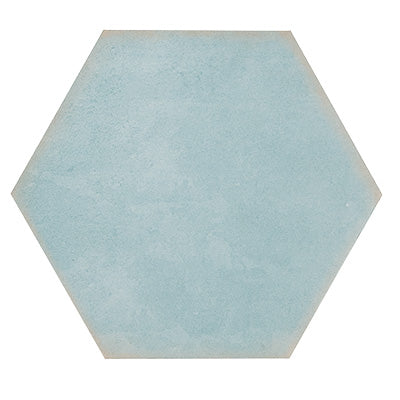 FLOOR: Poniente Hexagon Porcelain Field Tile (5.5"x6.3" | semi-matte)