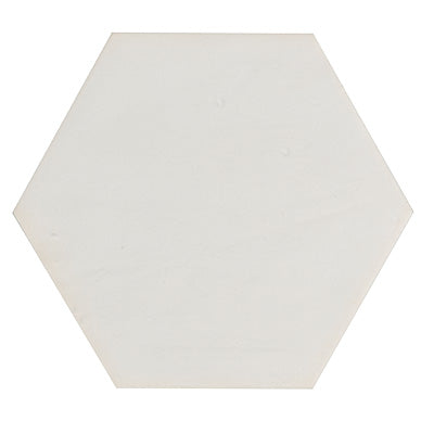 FLOOR: Solano Hexagon Porcelain Field Tile (5.5"x6.3" | semi-matte)