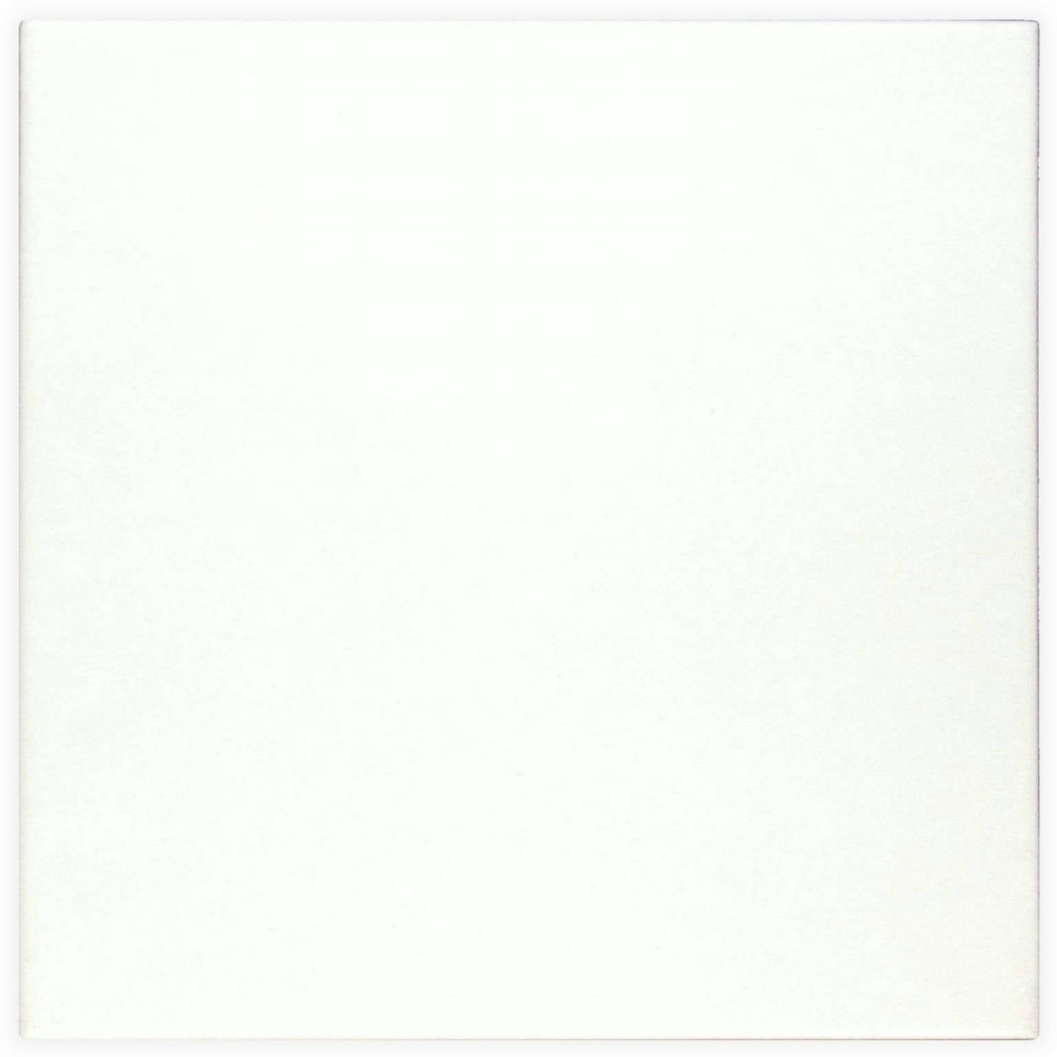 FLOOR: White Square Porcelain Field Tile (7.4"x7.4" | semi-matte)