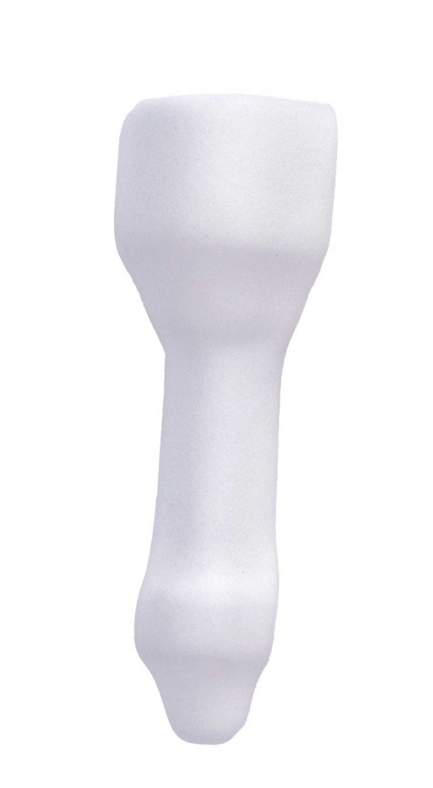 NERI: White End Cap Crown Molding Trim (2.8" | Satin)