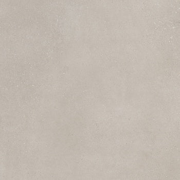 Sleek matte porcelain tile in soft white, evoking sedimentary rock with a contemporary, minimalist edge for refined urban interiors.