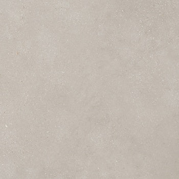 Matte white porcelain tile with a textured, earthy concrete effect, evoking minimalist sophistication and urban serenity.