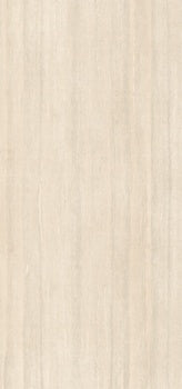 Luxurious matte porcelain tile with the organic texture of weathered limestone in a warm beige tone, exuding earthy sophistication and timeless elegance.