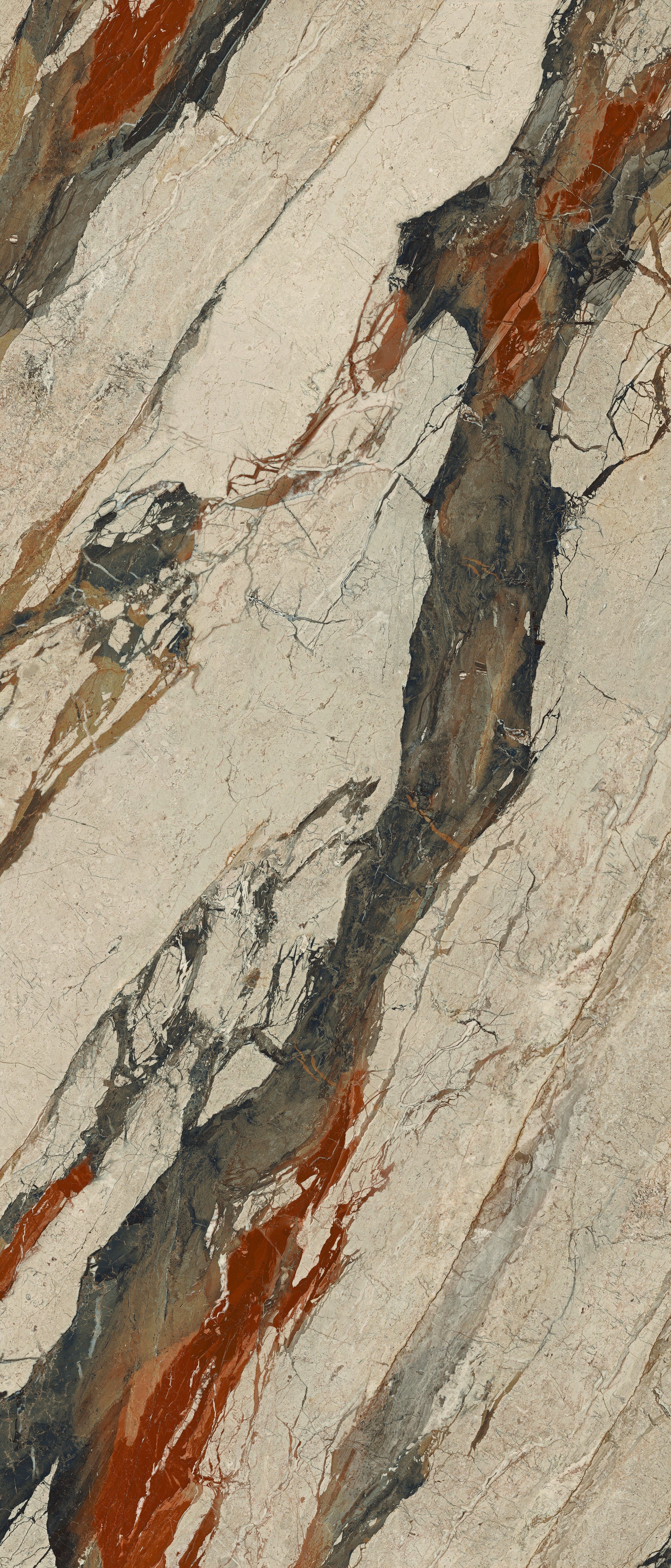 Luxurious dove grey marble-look porcelain tile with refined breccia phoenix veins, matte finish, and timeless minimalist elegance.