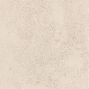 Large-format porcelain tile in warm almond, smooth semi-gloss finish with refined concrete texture for minimalist luxury interiors.